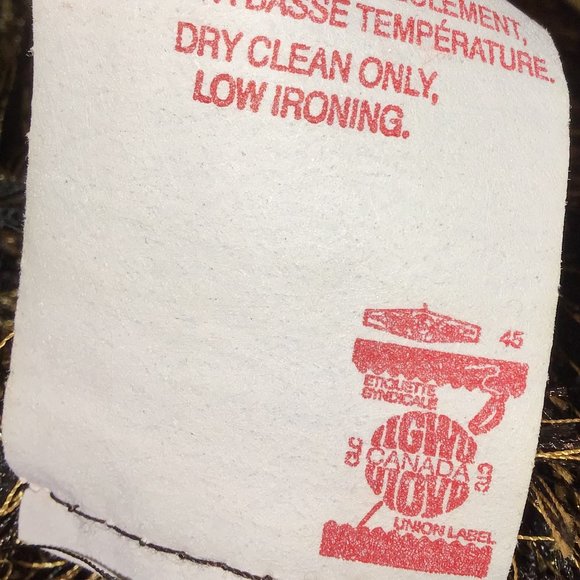 Vintage Joseph Ribkoff Cropped Shaggy Crew Neck Sweater Size 8 - Picture 11 of 11